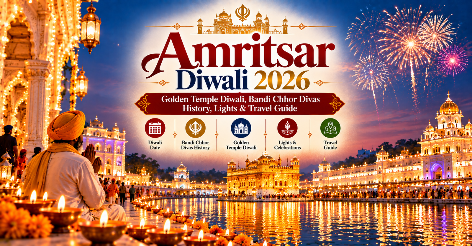 Amritsar Diwali 2026: Golden Temple Diwali, Bandi Chhor Divas History, Lights & Travel Guide