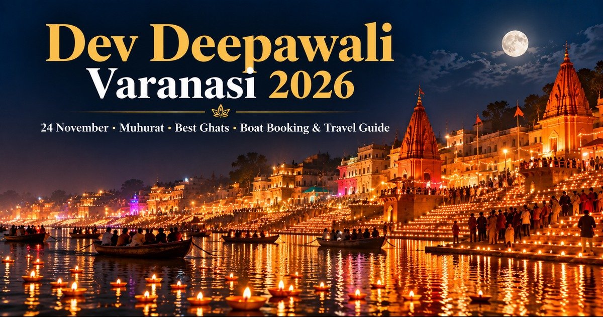 Dev Deepawali Varanasi 2026 Date: 24 November, Muhurat, Schedule, Best Ghats, Boat Booking & Travel Guide
