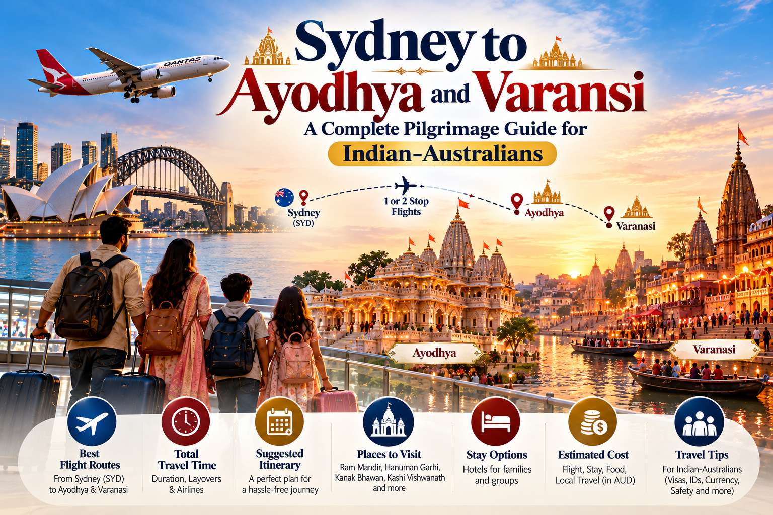 Sydney to Ayodhya and Varanasi: A Complete Pilgrimage Guide for Indian-Australians