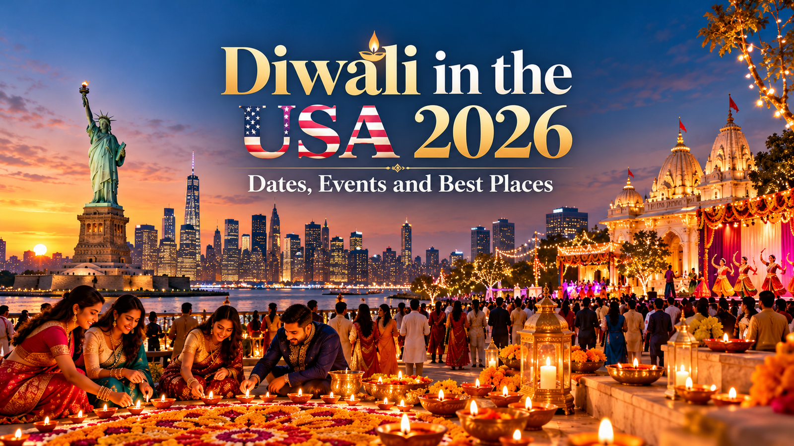 Diwali in the USA 2026: Dates, Events and Best Places.