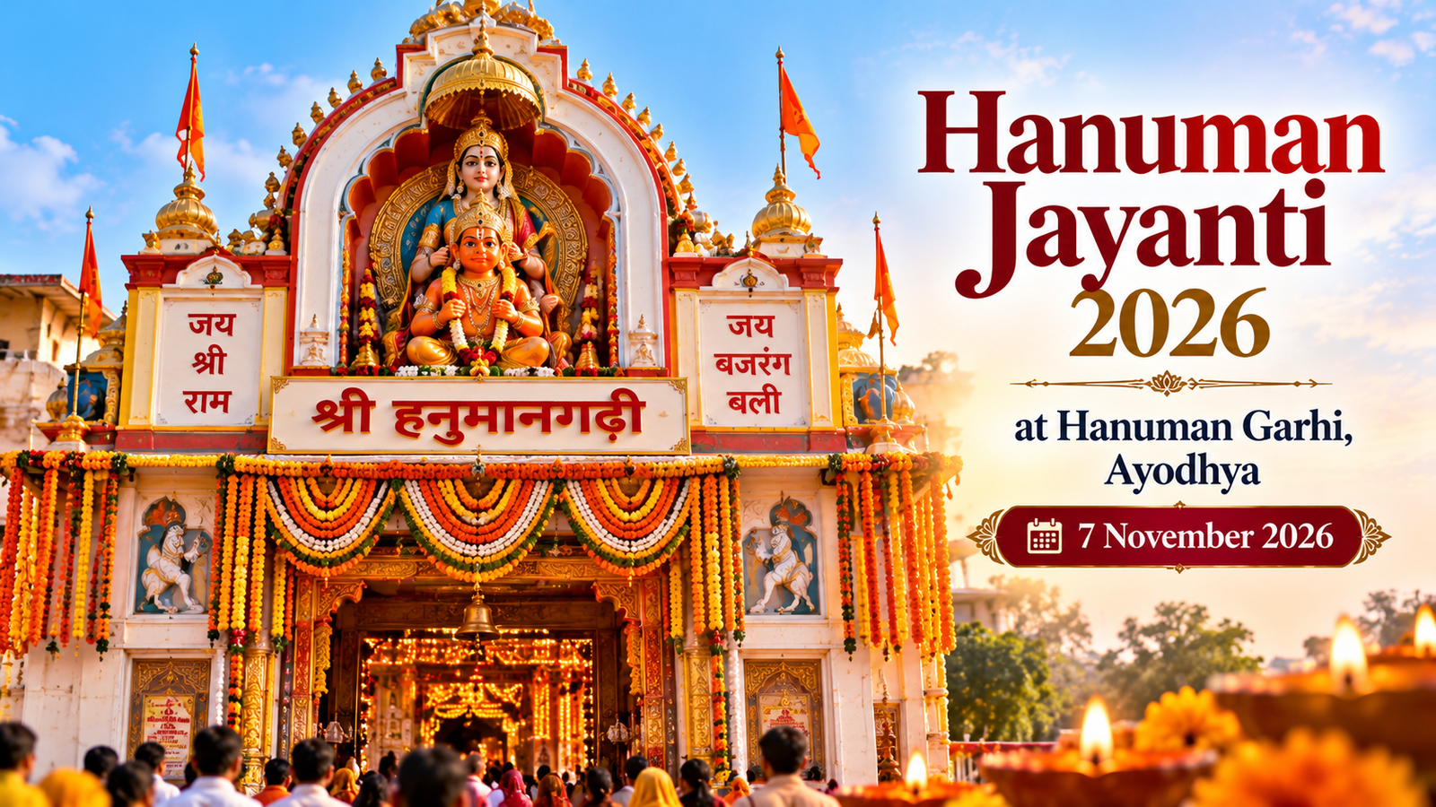 Hanuman Jayanti 2026 at Hanuman Garhi Ayodhya: Date, Janmotsav, Darshan Time & Crowd Tips