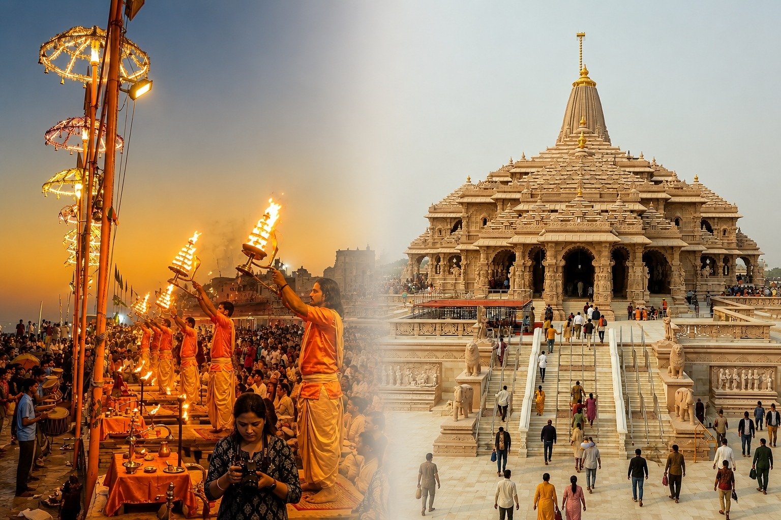 2-City Combo (Ayodhya + Varanasi)